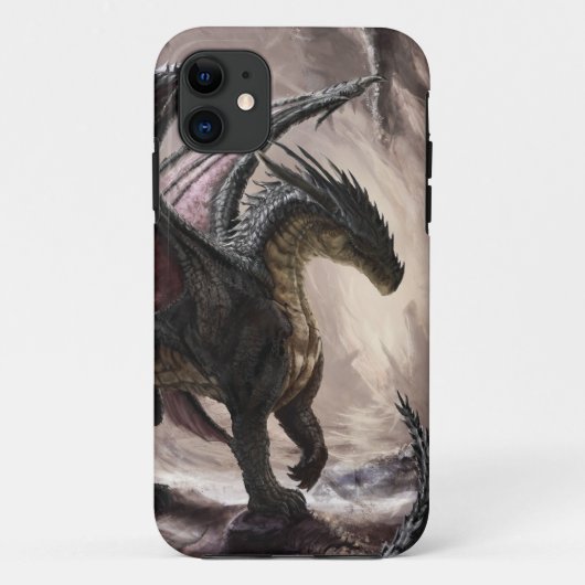 ドラゴン・イン・ケーブ Case-Mate iPhoneケース (裏面)