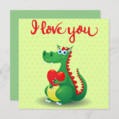 ドラゴン・イン・ラブ 招待状 (正面/裏面)