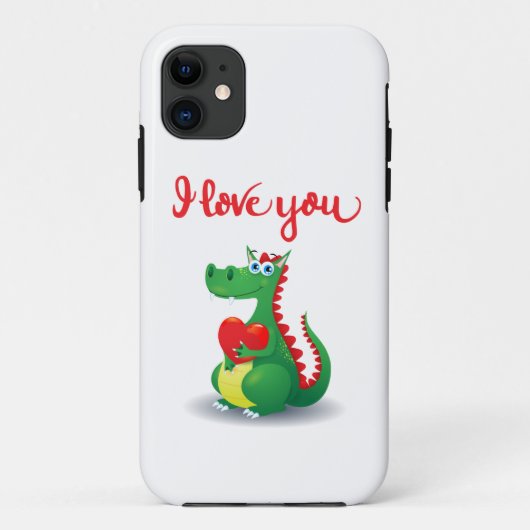 ドラゴン・イン・ラブ Case-Mate iPhoneケース (裏面)