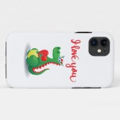 ドラゴン・イン・ラブ Case-Mate iPhoneケース (裏面(横))