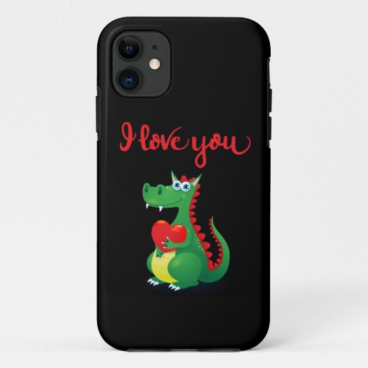 ドラゴン・イン・ラブ Case-Mate iPhoneケース (裏面)