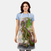 ドラゴン エプロン (着用した状態)