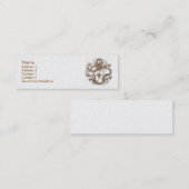 ドラゴン・オブ・ベイジンビジネスカード スキニー名刺 (正面/裏面)