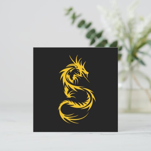 ドラゴン・オブ・金ゴールド カード (スタンド正面)