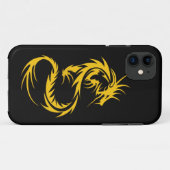 ドラゴン・オブ・金ゴールド Case-Mate iPhoneケース (裏面(横))
