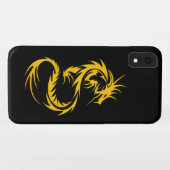 ドラゴン・オブ・金ゴールド Case-Mate iPhoneケース (裏面(横))