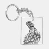 ドラゴン・オン・ザ・ロック キーホルダー (正面左)