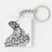 ドラゴン・オン・ザ・ロック キーホルダー (裏面)