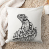 ドラゴン・オン・ザ・ロック クッション (ブランケット)