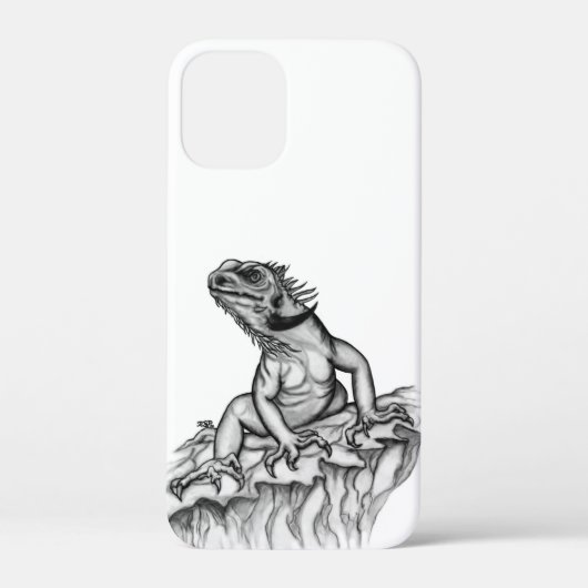 ドラゴン・オン・ザ・ロック Case-Mate iPhoneケース (裏面)