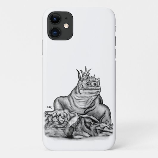 ドラゴン・オン・ザ・ロック Case-Mate iPhoneケース (裏面)