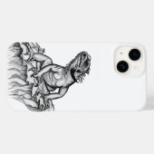 ドラゴン・オン・ザ・ロック Case-Mate iPhoneケース (裏面 (横))