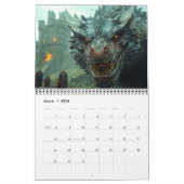 ドラゴン カレンダー (3月 2026)