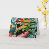 ドラゴン カード (黄色い花)