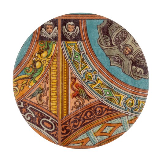 ドラゴン&ガーゴイルズガラスのカッティングボード カッティングボード (正面)