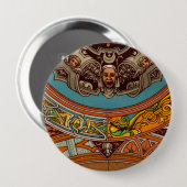 ドラゴン&ガーゴイルズボタン 缶バッジ (正面&裏面)