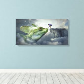 ドラゴン キャンバスプリント (インサイチュ (ウッドフロア))