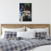 ドラゴン キャンバスプリント (インサイチュ (寝室))