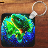 ドラゴン キーホルダー (裏面)