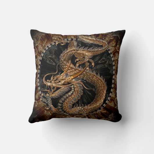 ドラゴン クッション (裏面)