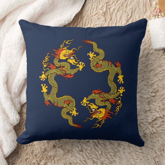 ドラゴン クッション (ブランケット)