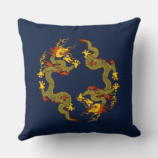 ドラゴン クッション (裏面)