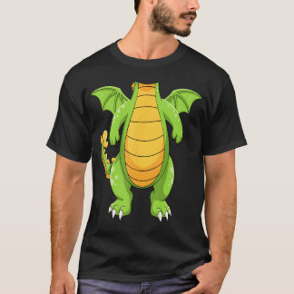 ドラゴン グリーン ドラゴン - クリエイティブ Tシャツ