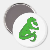 ドラゴン、グリーン マグネット (正面/裏面)