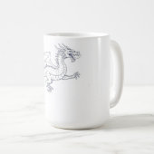 ドラゴン コーヒーマグカップ (正面右)