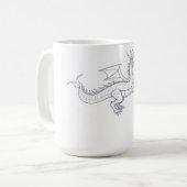 ドラゴン コーヒーマグカップ (正面左)