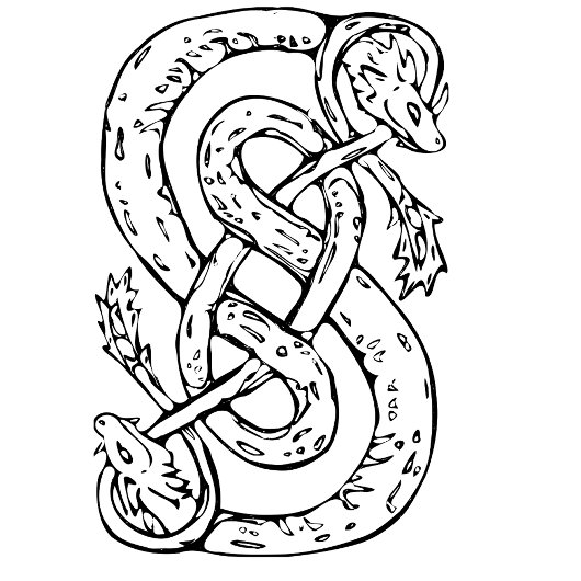 ドラゴン コーヒーマグカップ