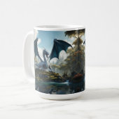 ドラゴン コーヒーマグカップ (正面左)
