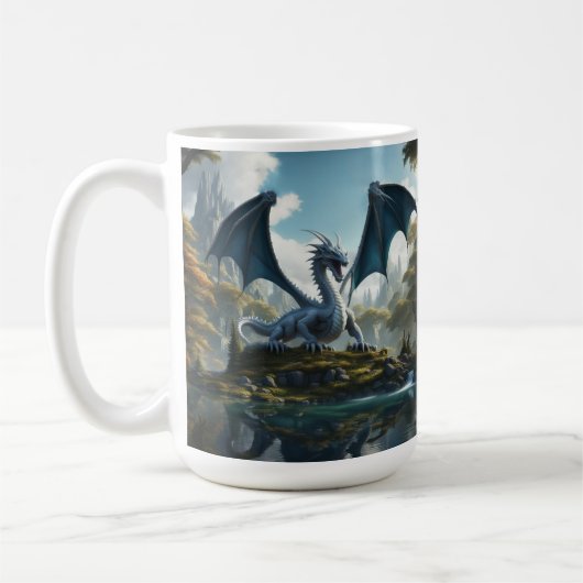 ドラゴン コーヒーマグカップ (左)