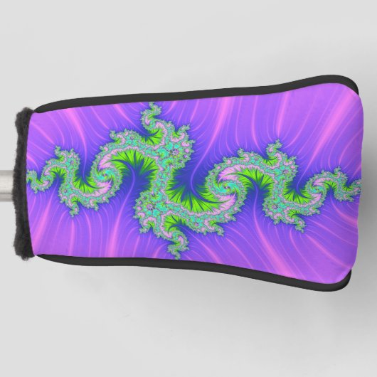 ドラゴン – ゴルフクラブヘッドカバー ゴルフヘッドカバー (正面)