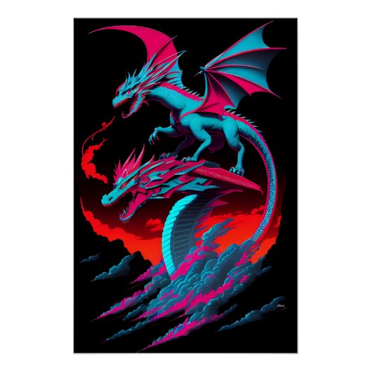 ドラゴン サーフライダー ポスター (正面)