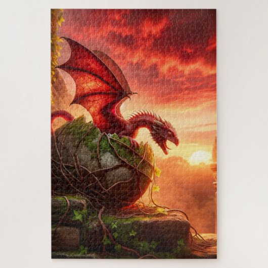 ドラゴン ジグソーパズル (縦)
