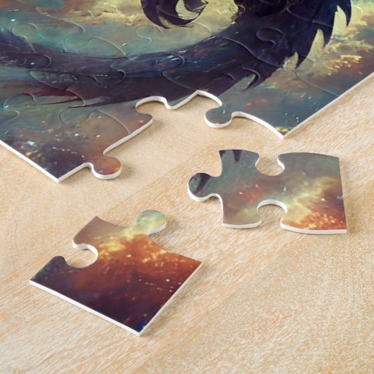 ドラゴン ジグソーパズル (側面)