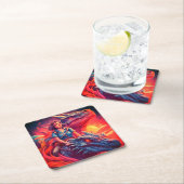 ドラゴン スクエアペーパーコースター (インサイチュ)