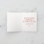 ドラゴン スタイルのキュートなバレンタイン ドラゴン カード (内部)