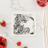 ドラゴン スタンダードカクテルナプキン (インサイチュ)