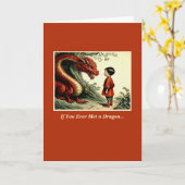 ドラゴン・ストーリーブック カード (黄色い花)