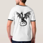ドラゴン・スピリット: 壮大な獣Tシャツ Tシャツ (裏面フル)