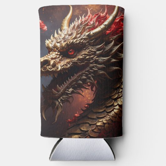 ドラゴン スリム缶クーラー (正面)