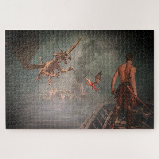 ドラゴン・スレイヤー ジグソーパズル (横)