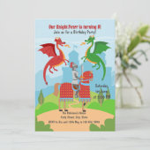 ドラゴン スレイヤー ナイト ストーリー 誕生日パーティー 招待状 (スタンド正面)