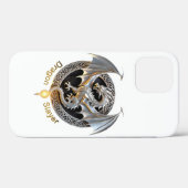 ドラゴン・スレイヤー Case-Mate iPhoneケース (裏面 (横))