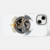 ドラゴン・スレイヤー Case-Mate iPhoneケース (裏面 (横))