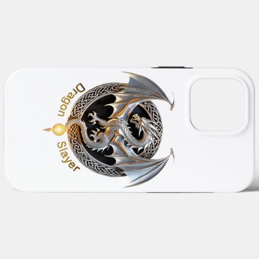 ドラゴン・スレイヤー Case-Mate iPhoneケース (裏面 (横))