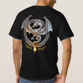 ドラゴン・スレイヤー Tシャツ (裏面)
