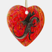 ドラゴン セラミックオーナメント (右)